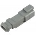 279021 - 2 circuit female DT housing with heatshrink gland. (1pc)